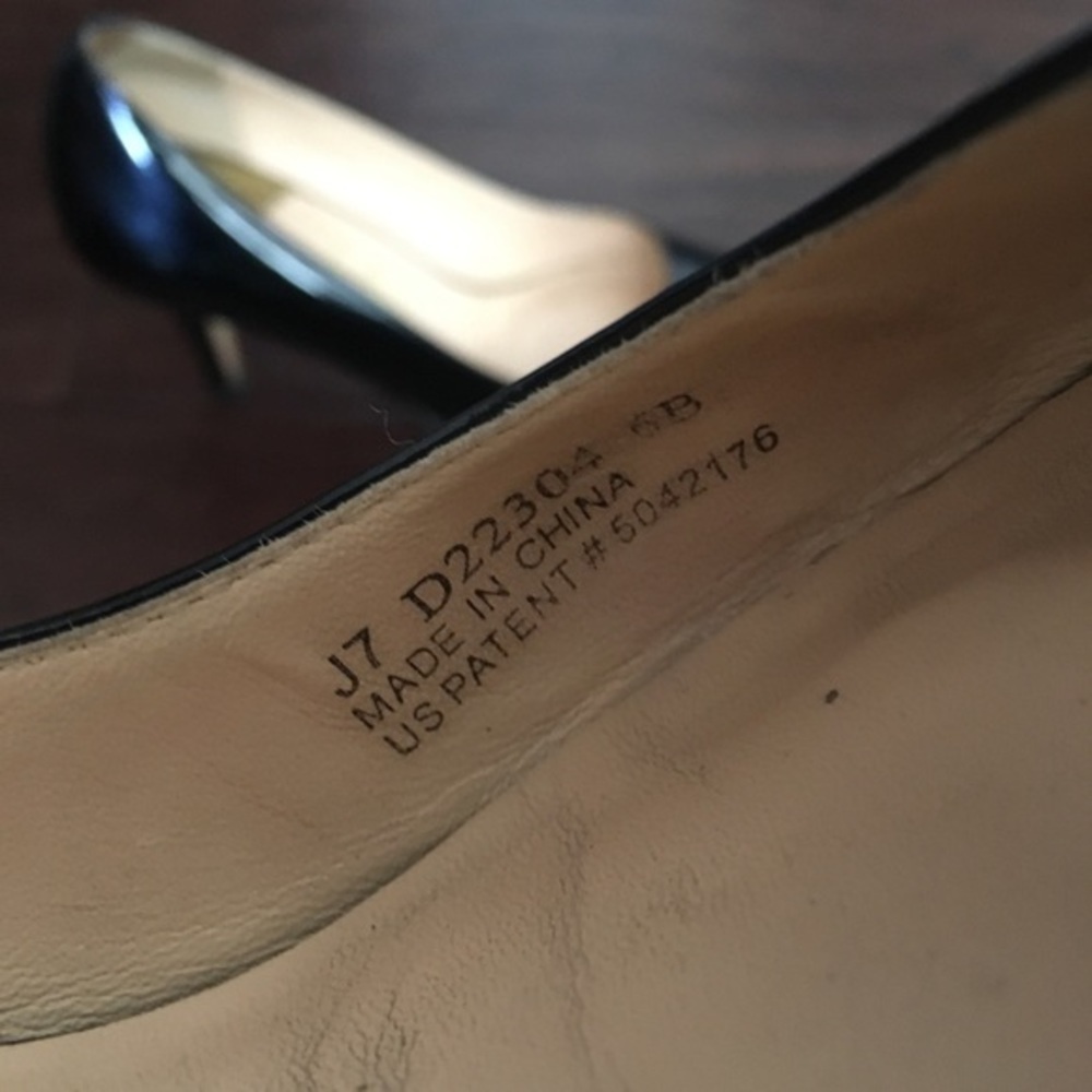 Cole Haan peep toe heels - Picture 6 of 7